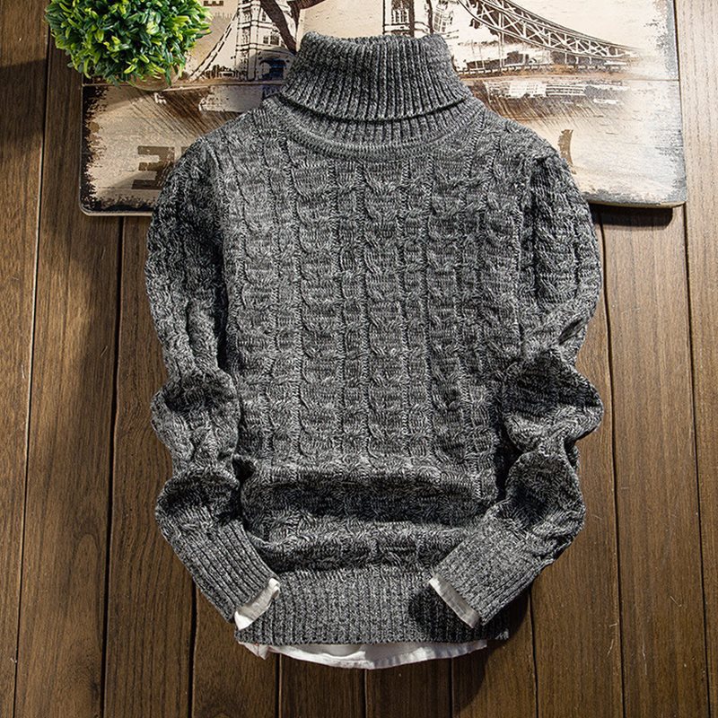 Autumn and winter turtleneck sweater