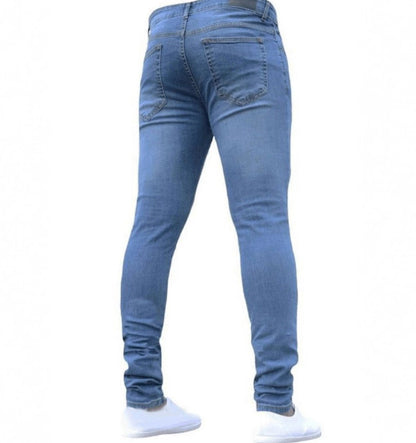 European And American Popular Slim-fit Men's Jeans