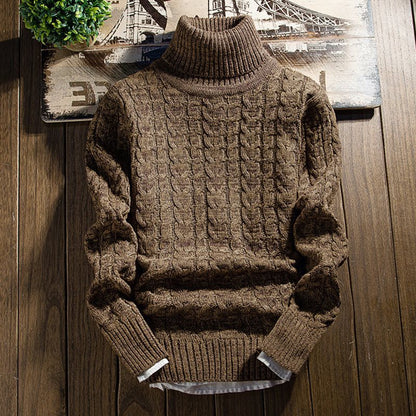 Autumn and winter turtleneck sweater