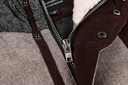 Winter man 3D men's winter wear thick cotton filled lightweight polyester jacket with full zipper and loose fit for warmth and style