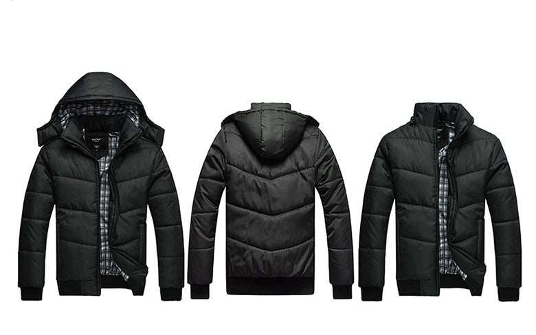 Modern winter parka with premium insulation and sleek design for cold weather protection