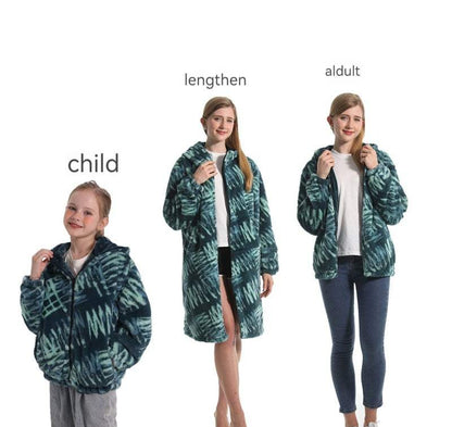 Women's Unisex Wear Hooded Drawstring Sweatshirt Printed