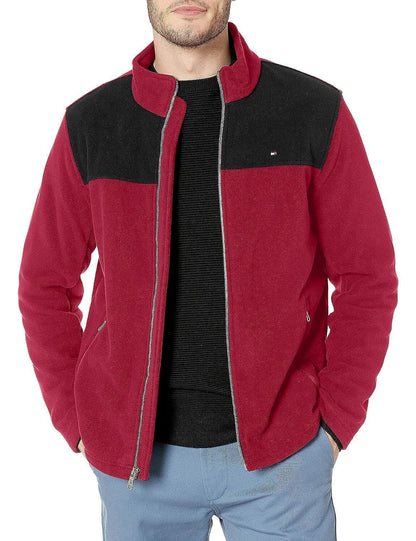 Tommy Hilfiger Herren Classic Zip Front Polar Fleece Jacket Fleecejacke
