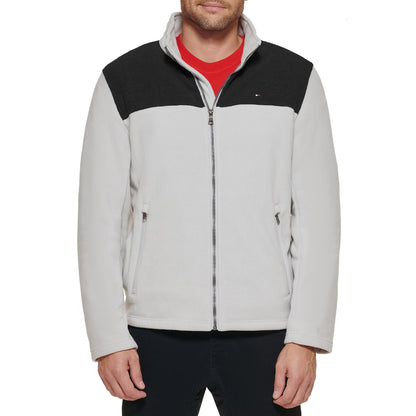 Tommy Hilfiger Herren Classic Zip Front Polar Fleece Jacket Fleecejacke