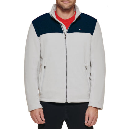 Tommy Hilfiger Herren Classic Zip Front Polar Fleece Jacket Fleecejacke