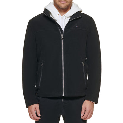 Tommy Hilfiger Herren Classic Zip Front Polar Fleece Jacket Fleecejacke