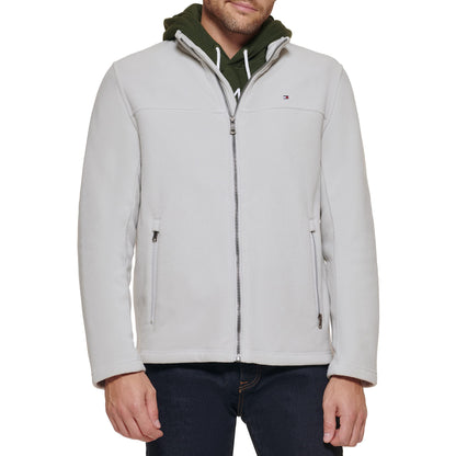 Tommy Hilfiger Herren Classic Zip Front Polar Fleece Jacket Fleecejacke