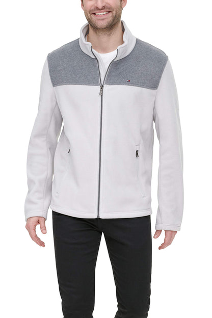 Tommy Hilfiger Herren Classic Zip Front Polar Fleece Jacket Fleecejacke