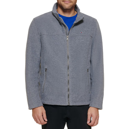 Tommy Hilfiger Herren Classic Zip Front Polar Fleece Jacket Fleecejacke