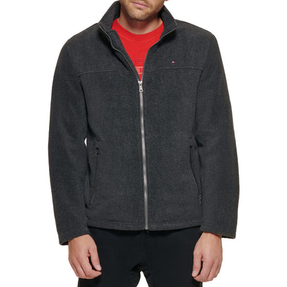 Tommy Hilfiger Herren Classic Zip Front Polar Fleece Jacket Fleecejacke