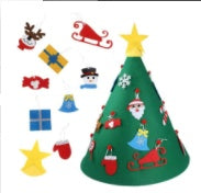 DIY Felt Christmas Tree Decoration Set - Kids Craft Activity