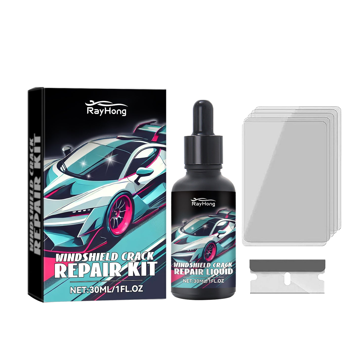 Car Windshield Repair Drops