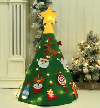 DIY Felt Christmas Tree Decoration Set - Kids Craft Activity
