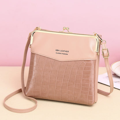 Lo62.03ck Shoulder Bags Women Alligator Pattern Crossbody Phone Bag