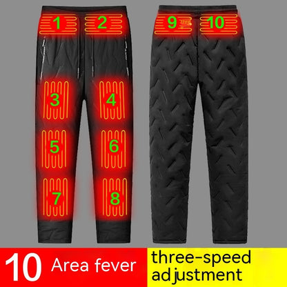 Winter Heating Cotton Pants Intelligent Electric Heating Temperature Control