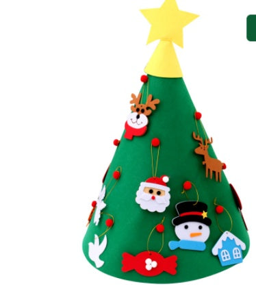 DIY Felt Christmas Tree Decoration Set - Kids Craft Activity
