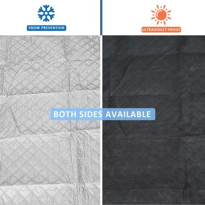 Car Windshield Magnetic Car Windscreen Cover Winter Ice Frost Shield Snow Protector Sun Shade L 5Magnet